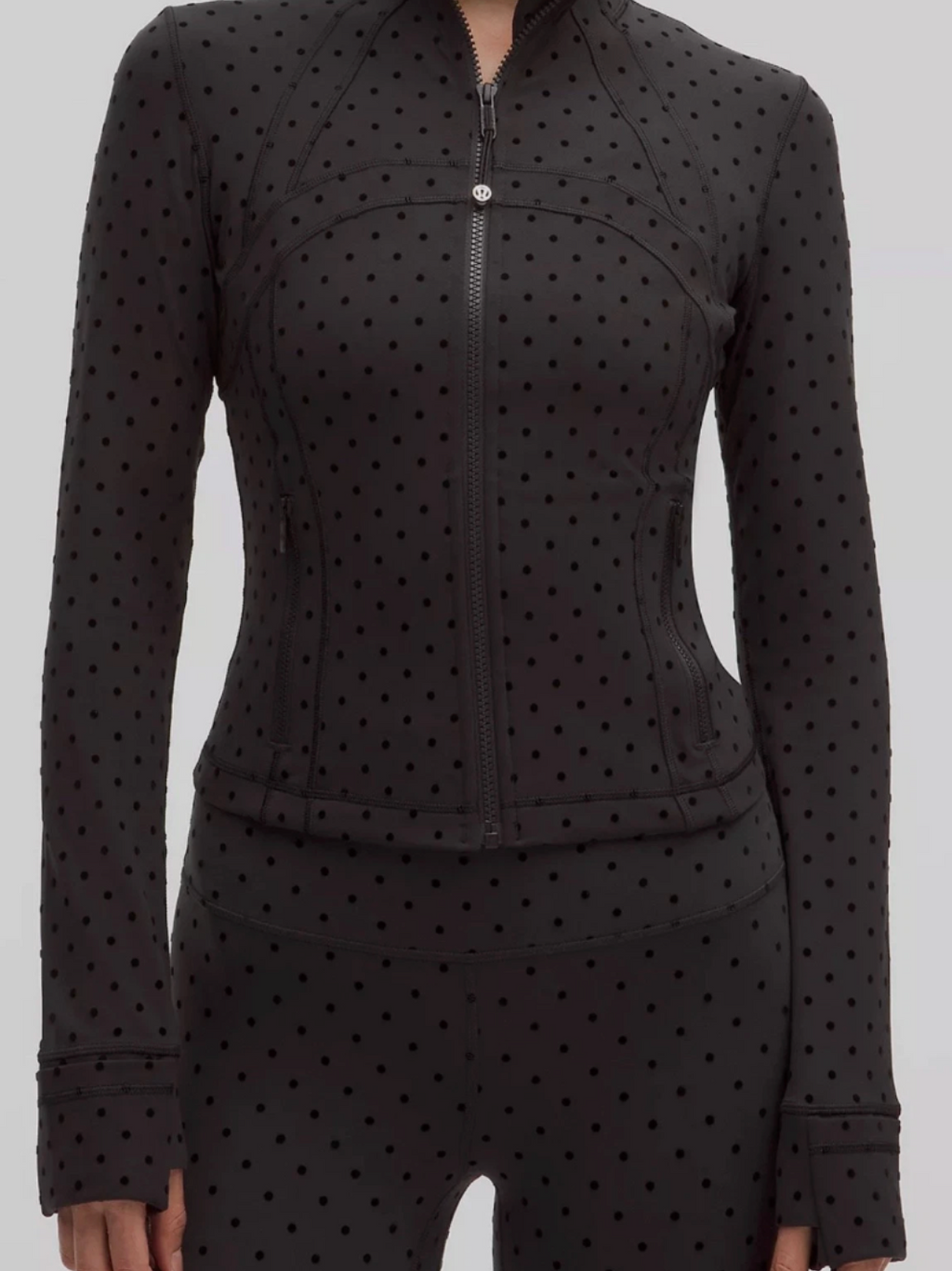 L*luLemon Polka Dot Define Jacket